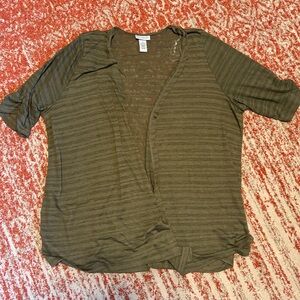 Catherines Olive Cardigan